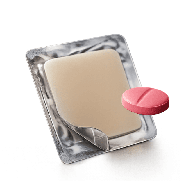 Estradiol pill or patch