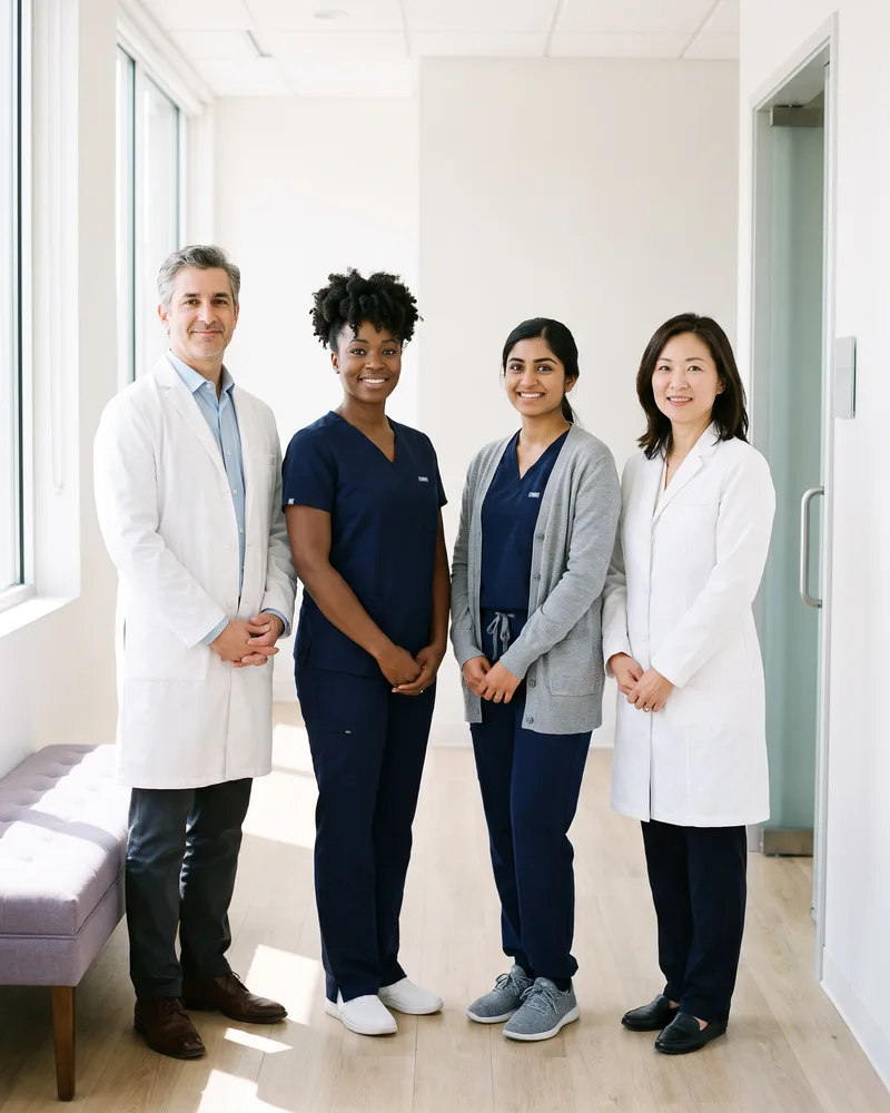The Gala Fertility care team of licensed clinicians